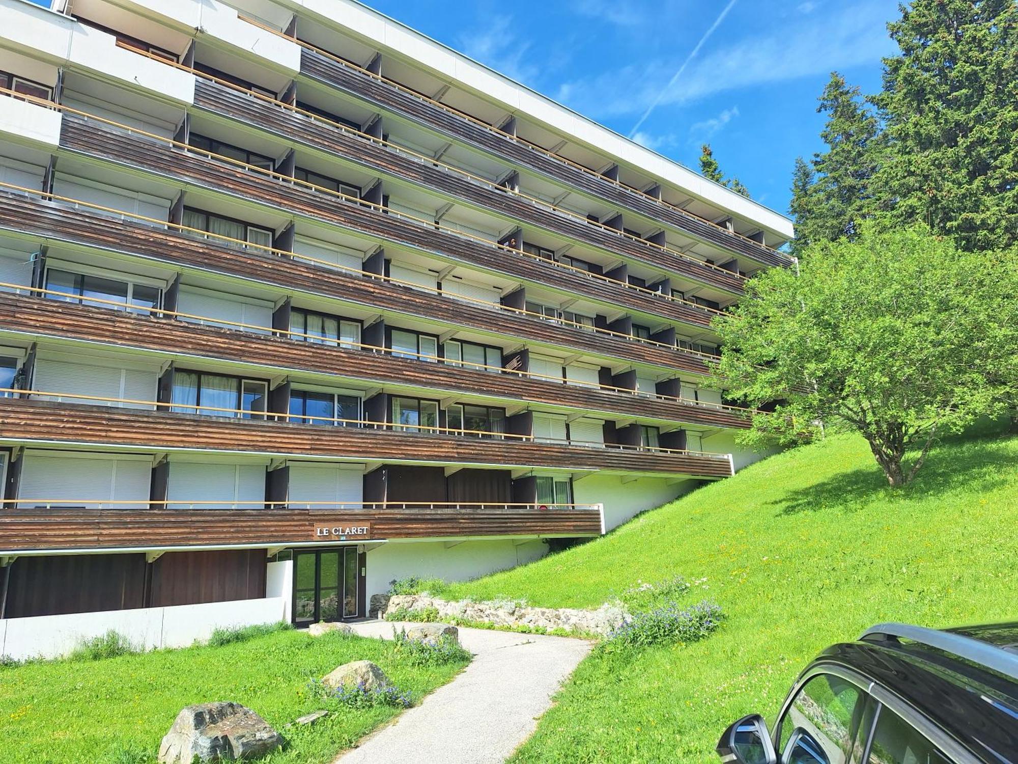 Le Flocon-Studio Cabine-Balcon 4-6 Pers A 100M Des Pistes Chamrousse Exterior foto